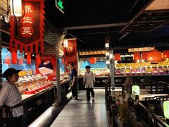 自助取餐区-秀水人家
