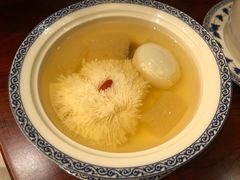 雪绒豆腐炖鸽蛋-扬州香格里拉·香宫中餐厅