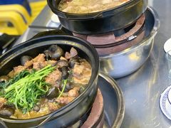 招牌必点-田螺鸡煲-食爺炭炉鸡煲·烧烤