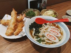 天妇罗虾乌冬面-Tuna maki寿司(苏州万象天地店)