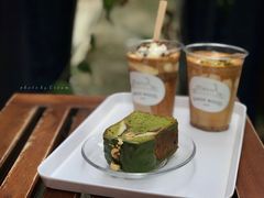 抹茶磅蛋糕-Green wood coffee绿木咖啡