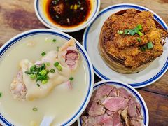 -竹笼蹄花蘸水菜