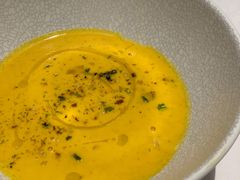 胡萝卜汤配米型意面-云厨·高空西餐厅(成都瑯珀·凯悦臻选酒店)