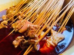 辣卤串串-拈签一笑黄牛肉辣卤串串