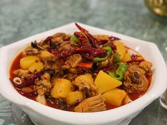 新疆大盘鸡-新疆红柳花餐厅(新洲店)