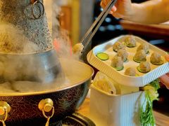 手打虾滑-丁卯•铜锅涮肉(工体店)