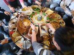 基诺五彩手抓饭-基诺山寨.版纳民族特色菜