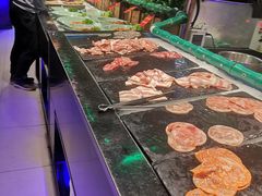 自助取餐区-聚盛源蒸汽海鲜火锅烤肉自助(巨川金海岸购物广场店)