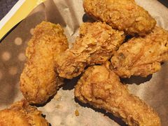 金沙咸蛋黄香辣鸡翅-肯德基(中心书城店)