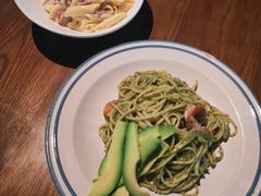 青酱牛油果鲜虾意面-ZEMOCAFE·FUSION FOOD(西交利物浦店)