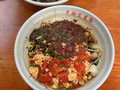 特色三合一-手擀菠菜面(西康路店)