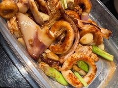 啫啫火箭鱿鱼-西关明记肠粉(荔枝湾店)