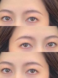 点击看大图 -杨益美学·野生眉半永久纹眉发际线