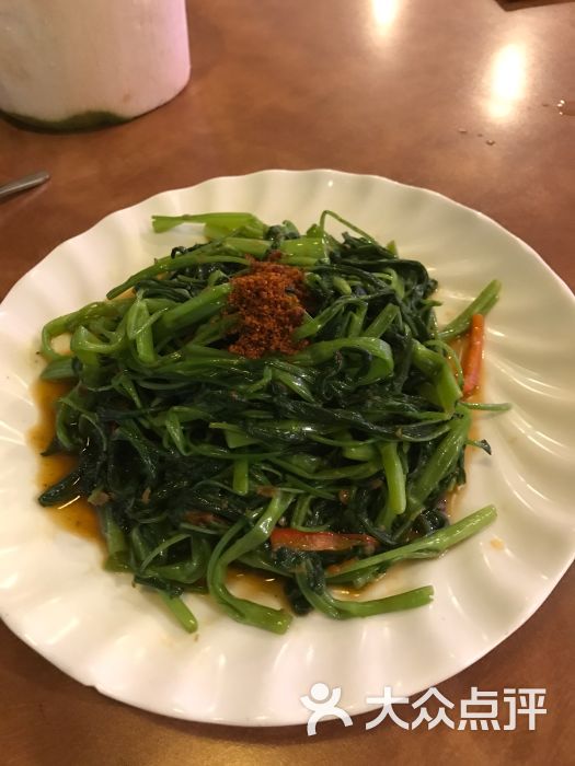 马拉盏炒通菜