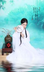 -后宫·古装汉服京剧儿童亲子全家福摄影