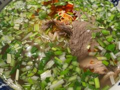 牛拉毛细-雁滩白记·兰州牛肉面