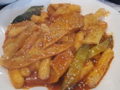 鱼饼炒年糕-桃园中华料理炸酱面(燕儿岛路店)