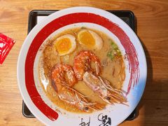 社长原汤拉面双虾双蛋-雷门拉面店(新光天地店)