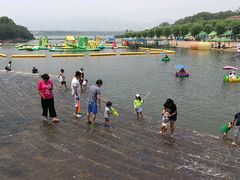景点流水台阶-青龙湖公园