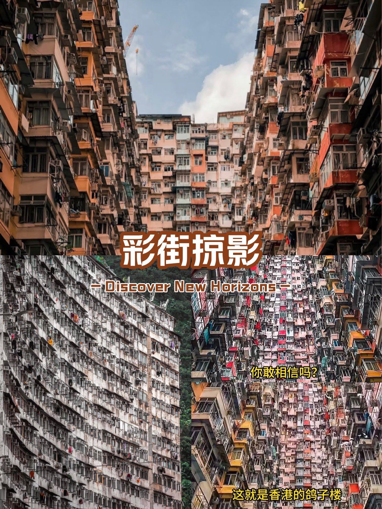 香港"怪兽大厦"鸽子楼