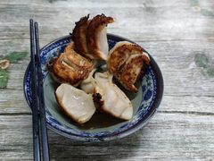 鲜肉煎饺-无名氏宵夜小摊(祝家三姐妹馄饨店)