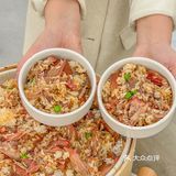 手臂长的大油条配100只鲜扒小龙虾你敢信？！