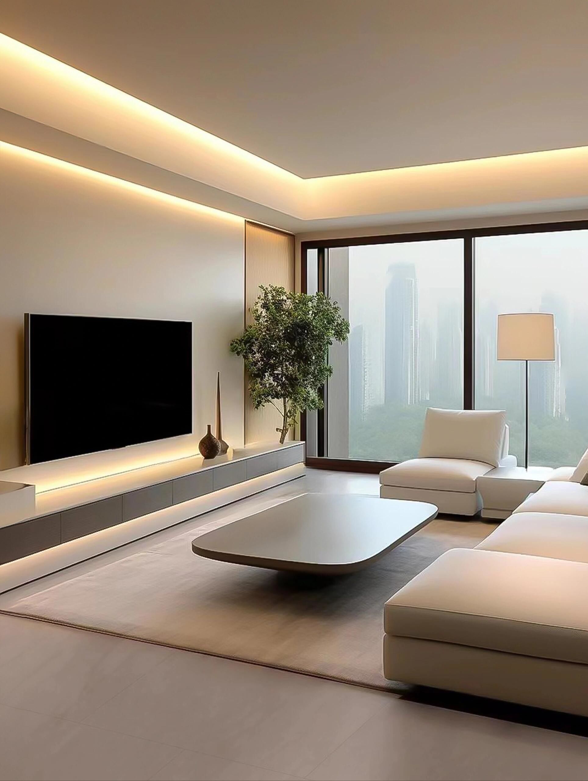 极简风装修没什么特别的,就是特别安逸!