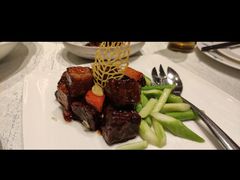黑金雪花牛肉粒-上海和平饭店龙凤厅 Dragon Phoenix
