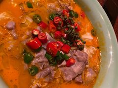 酸汤时蔬肥牛-绿茶餐厅(华联万柳店)