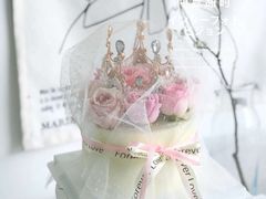 鲜花主题款蛋糕-艾加柒克蛋糕茶歇甜品台(春熙路店)