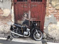 -槟城街头艺术街区