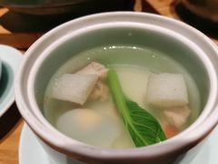 竹荪鸽蛋汤-竹里馆·淮扬菜·功夫茶(老门东店)