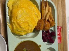 -池奈·日式咖喱蛋包饭(老城根Gpark店)