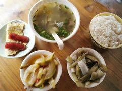 标配酸菜猪杂汤饭-陈记汤饭(水巷口店)