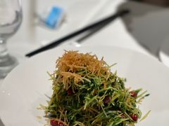 巧拌豆苗-四季民福烤鸭店(王府井灯市口店)
