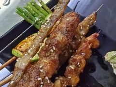 手工红柳木羊肉串-可汗草原碳烤羊腿(欧景城店)