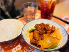 菠萝咕噜肉配白饭-大快活(罗湖商业城分店)