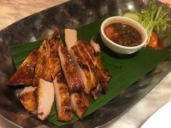 炭烧猪颈肉-星洲小聚·东南亚菜(中航城君尚店)