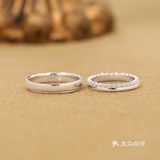 5K+就能搞定的大气时尚的情侣对戒，超心动der[加油][加油]