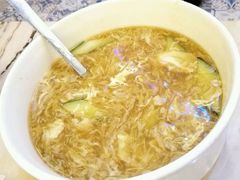 酸辣乌鱼蛋汤-金百万烤鸭店(马甸店)