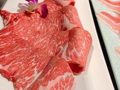 澳洲雪花三角肉-猪啊牛呀羊啊铜盘烤肉(正大广场店)