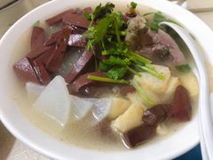 鸭腿粉丝汤-笑云开汤包店(网巾市店)