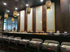 自助取餐区-素德轩素食餐厅(东港店)