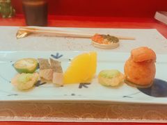 蟹肉可乐饼与油淋小黄鱼-九献私房菜(亮马河花园私宴店)