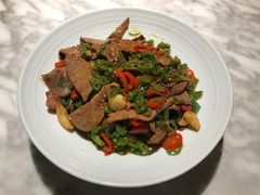 青椒炒猪肝-蔴将·川菜(黄龙万科店)