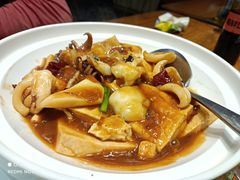 墨鱼烧豆腐-必点海鲜·鲅鱼水饺(鞍山西道店)