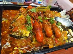 鲜椒味烤鱼-森燊记烤鱼吧(光谷店)