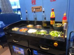 自助调料区-千岛蚝高压锅生蚝·人参火锅(白云万达店)