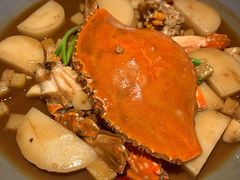 白蟹炒年糕-荣小馆(杭州大厦店)