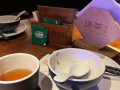 餐具摆设-绿茶餐厅(东莞翔龙天地店)